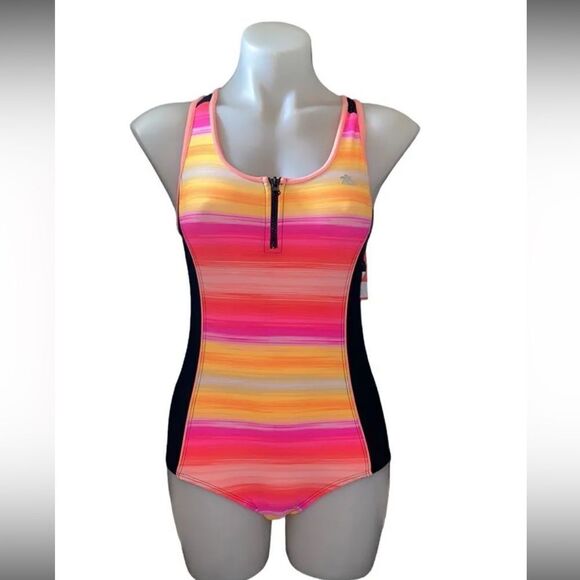 🔥🏖 Zeroposur swimsuit one piece New sz XL - Picture 2 of 6
